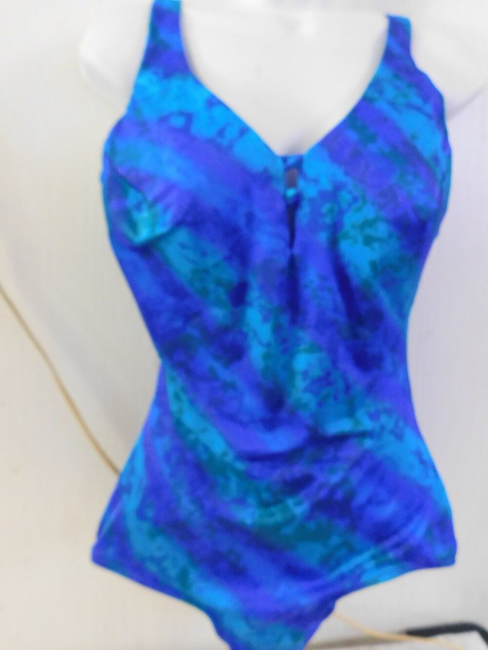 Maxine of Hollywood USA Made Swimsuit One Piece Bathing Suit sz 14 NWT